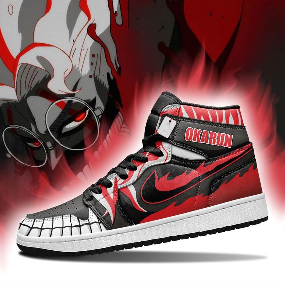Ideafootwear Okarun Dandadan AJ1 High Sneakers Shoes For Men And Women