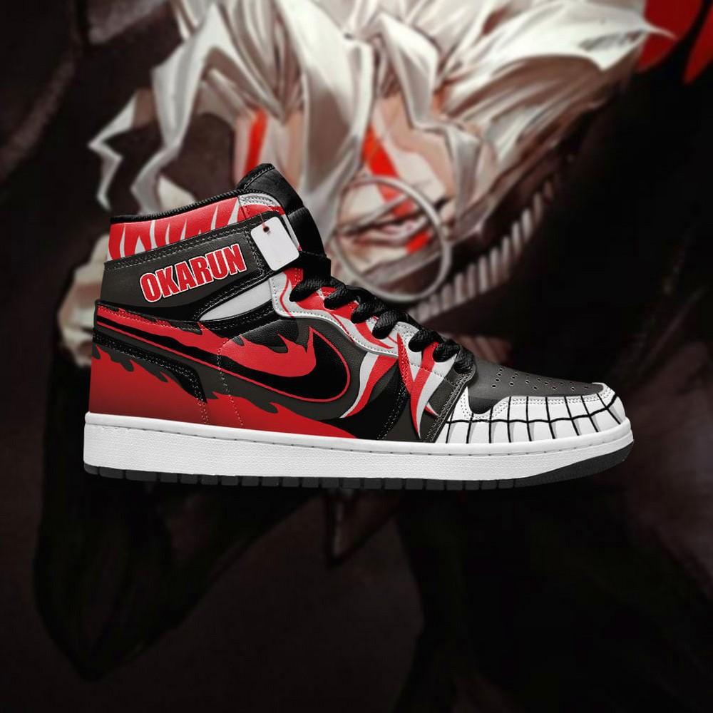 Ideafootwear Okarun Dandadan AJ1 High Sneakers Shoes For Men And Women
