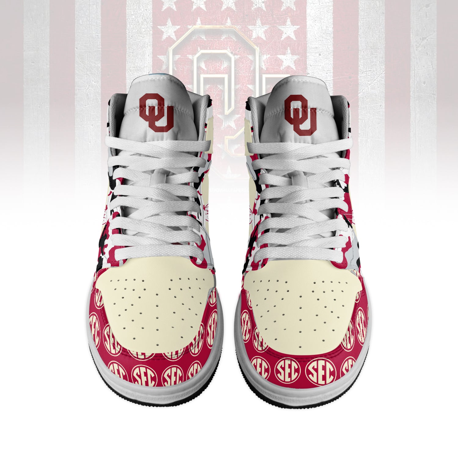 Ideafootwear Oklahoma AJ1 High Sneakers Shoes For Men And Women