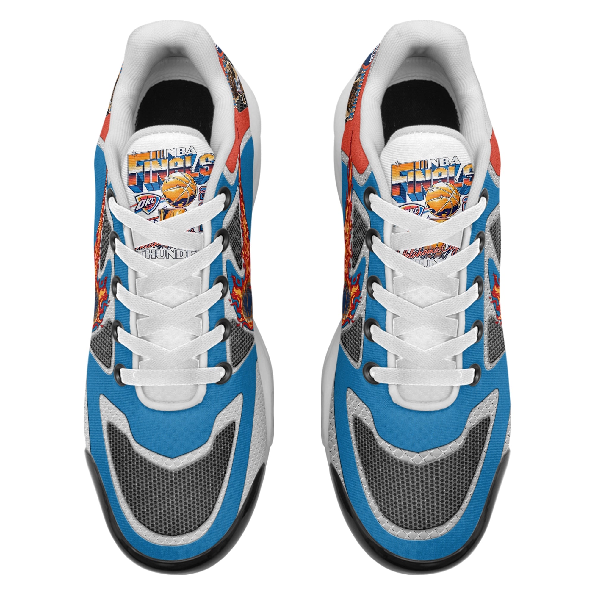 Ideafootwear Oklahoma City Thunder TN Shoes Sneakers For Men And Women
