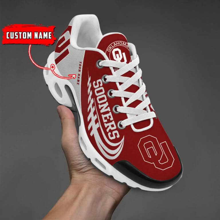 Ideafootwear Oklahoma Sooners TN Shoes Sneakers For Men And Women