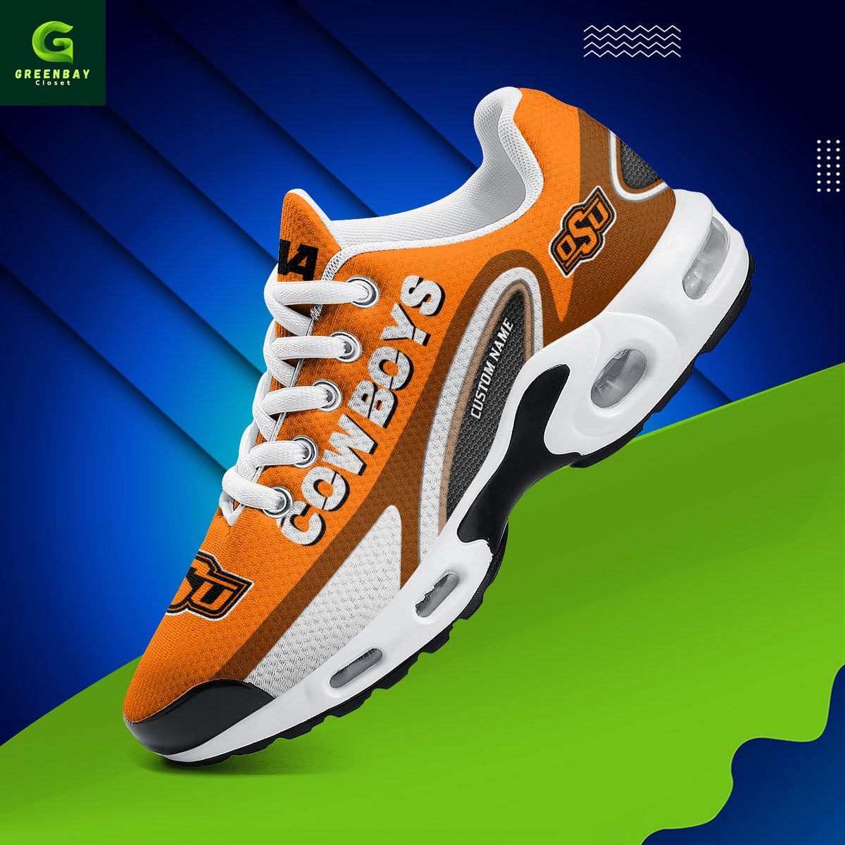 Ideafootwear Oklahoma State Cowboys TN Shoes Sneakers For Men And Women