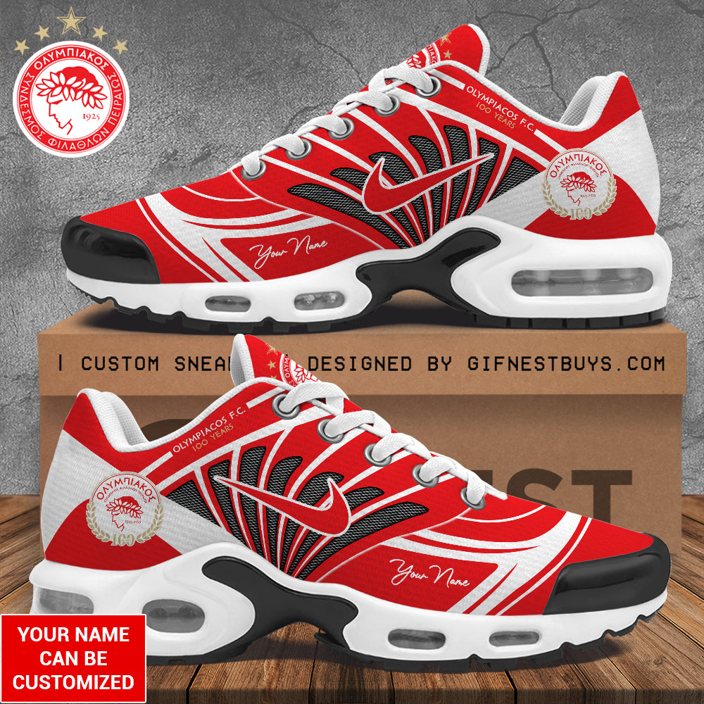Ideafootwear Olympiakos F.C. TN Shoes Sneakers For Men And Women