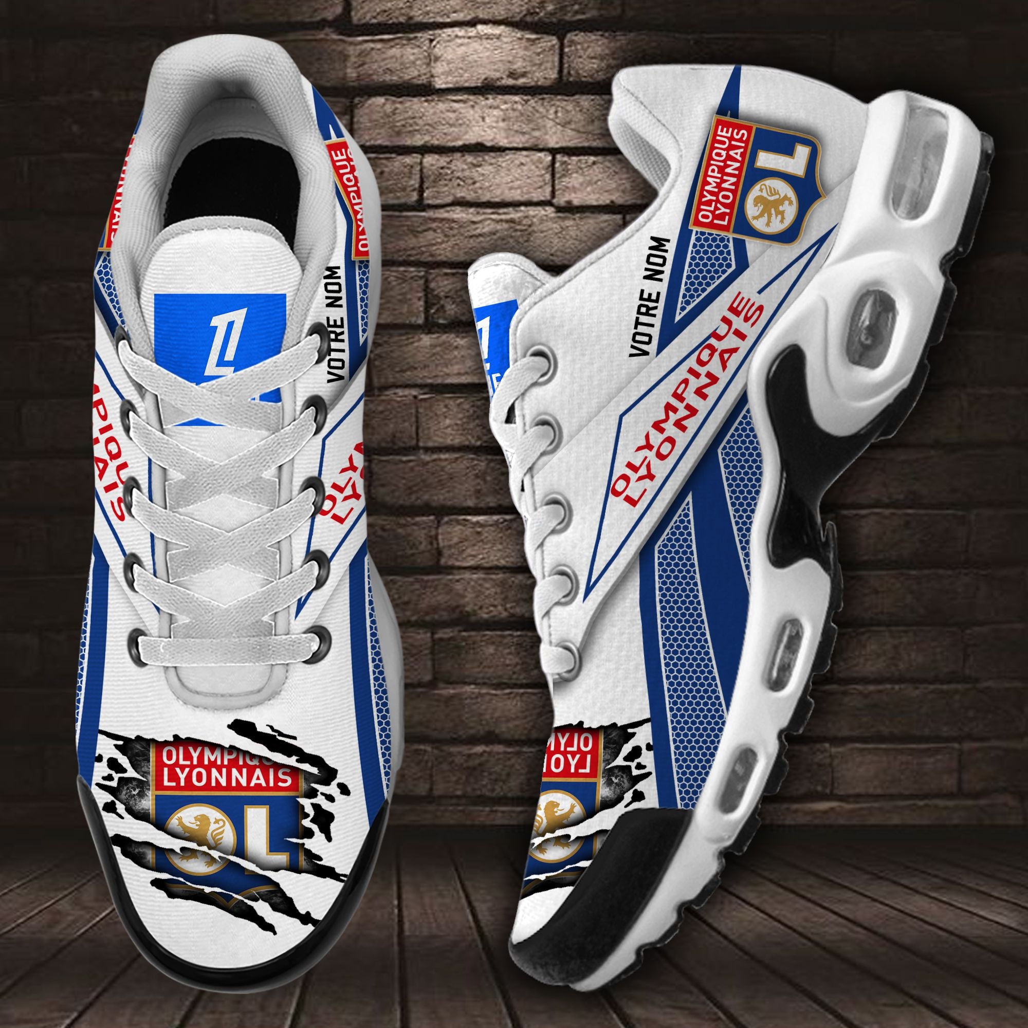 Ideafootwear Olympique Lyonnais TN Shoes Sneakers For Men And Women