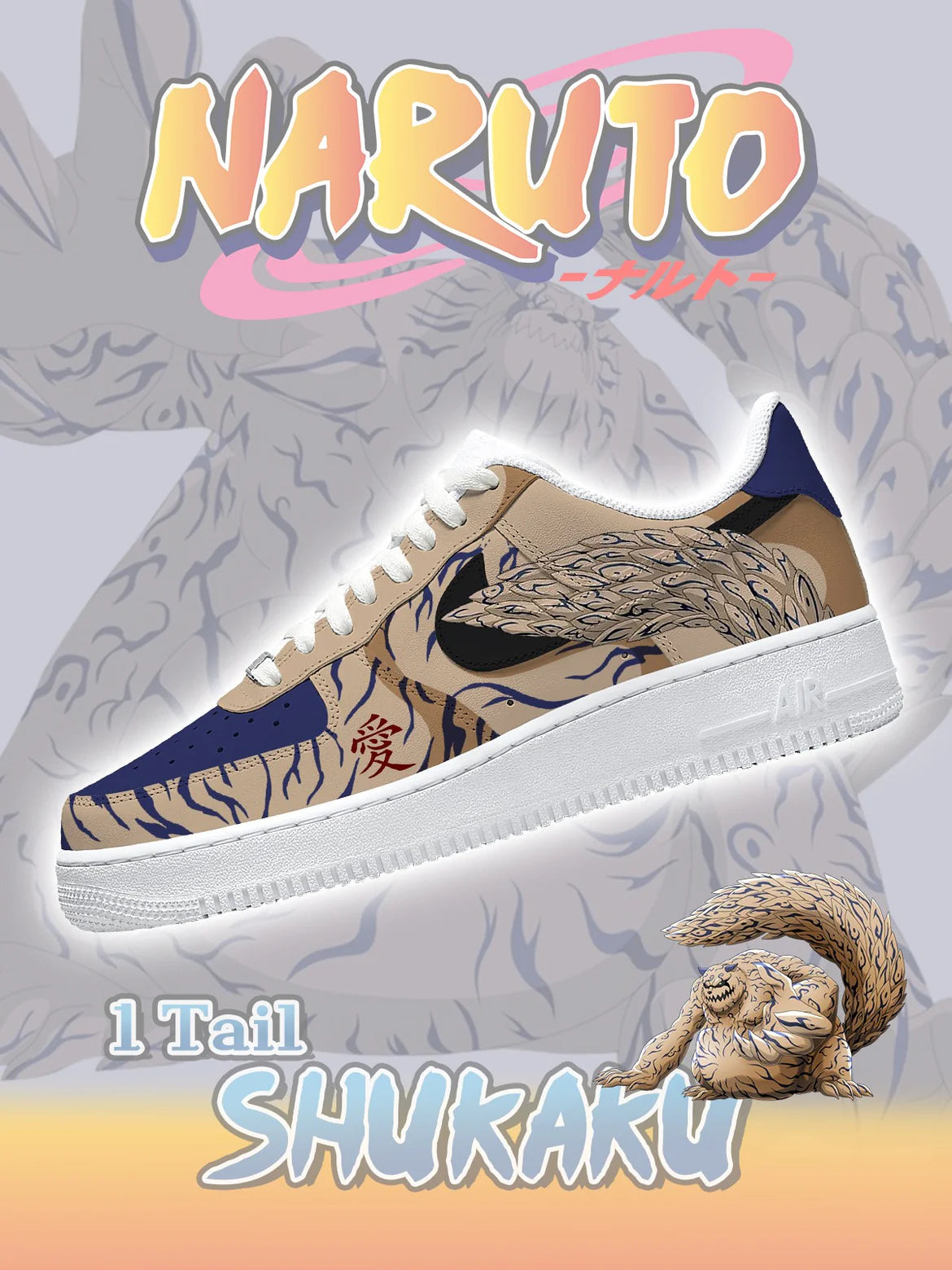 Ideafootwear One-Tail Shukaku Air Low-Top Sneakers Shoes For Men And Women 1