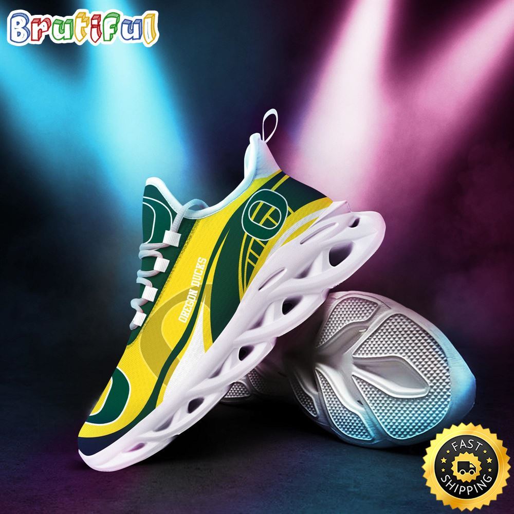 Ideafootwear Oregon Ducks Max Soul Shoes Sneakers For Men And Women