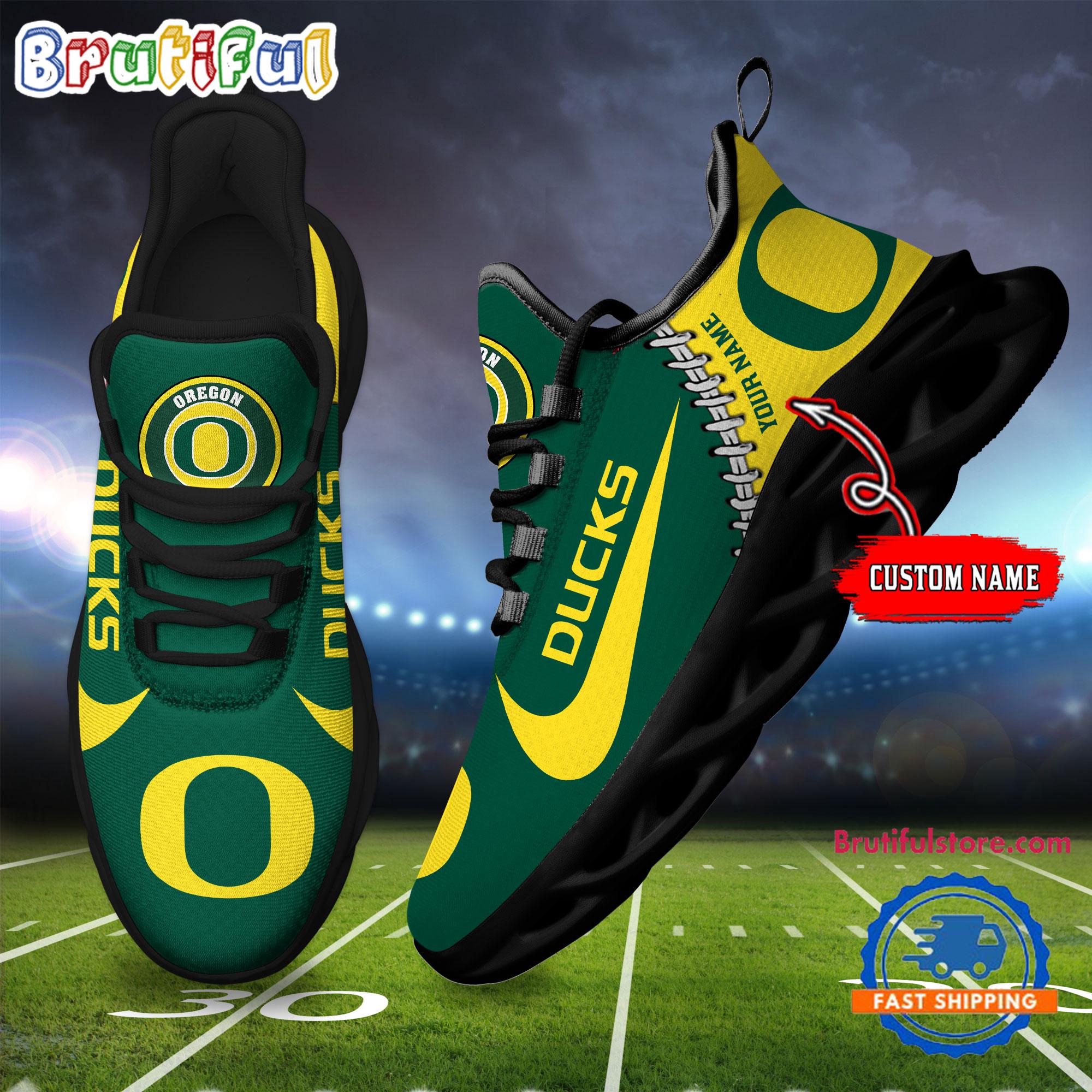 Ideafootwear Oregon Ducks Max Soul Shoes Sneakers For Men And Women