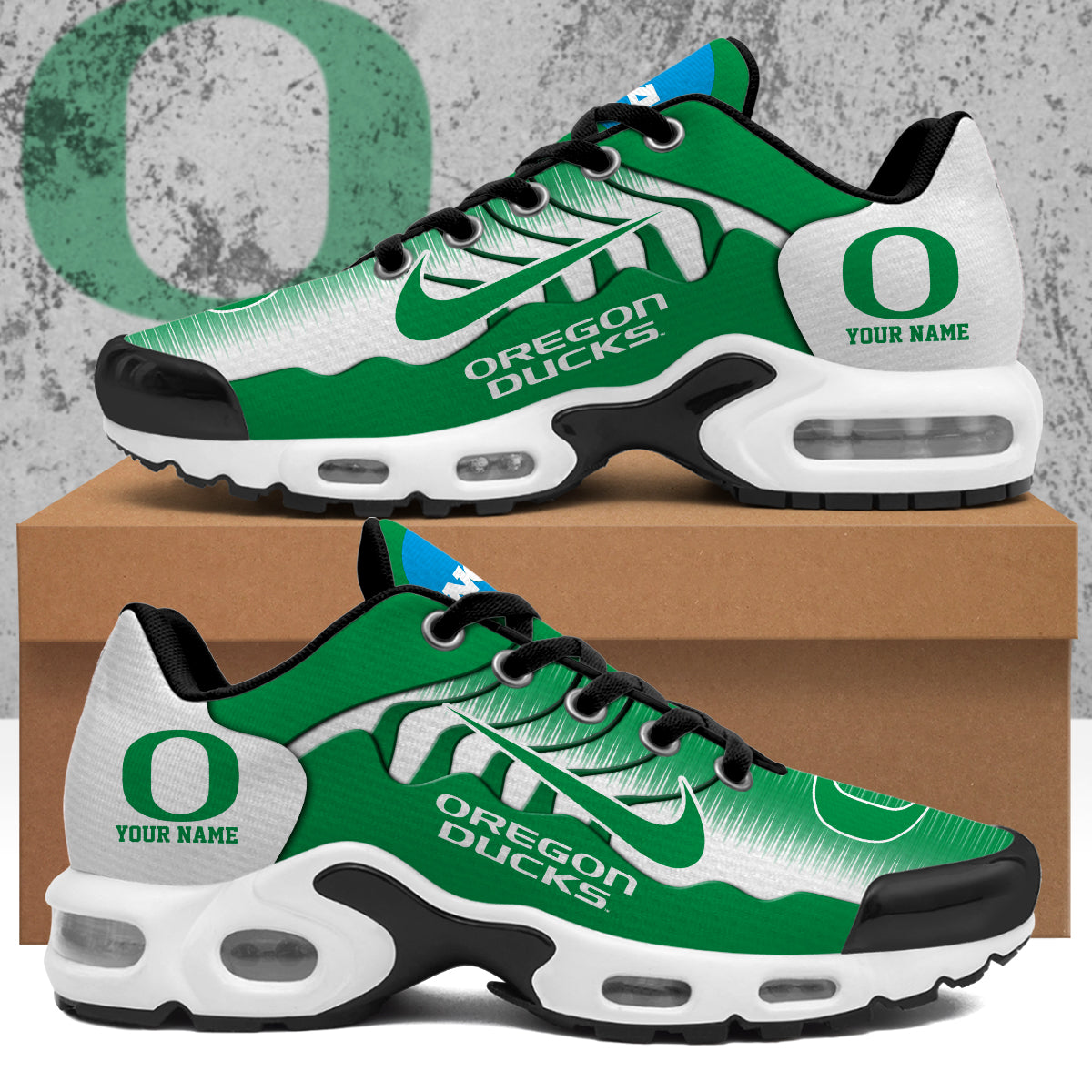 Ideafootwear Oregon Ducks TN Shoes Sneakers For Men And Women