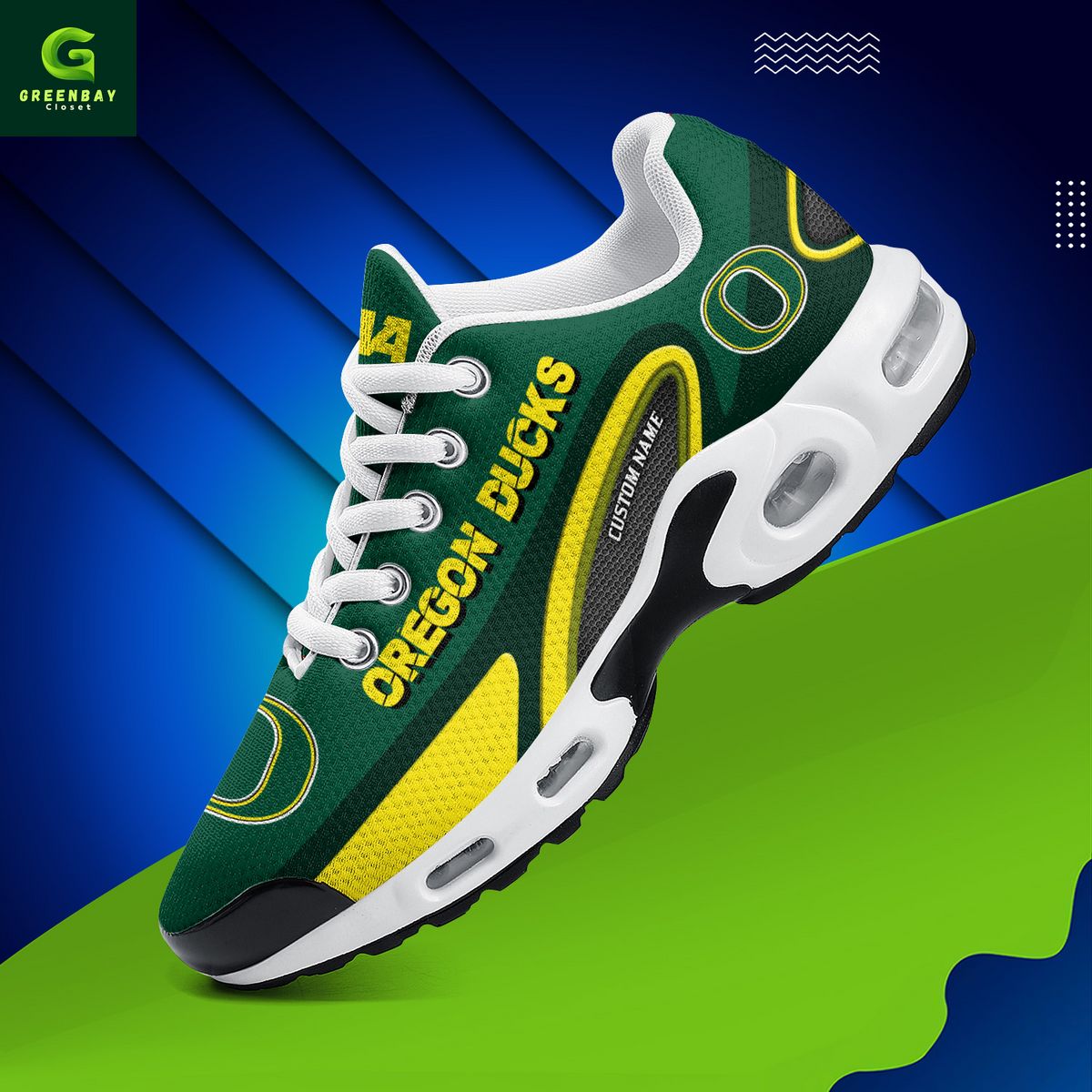 Ideafootwear Oregon Ducks TN Shoes Sneakers For Men And Women