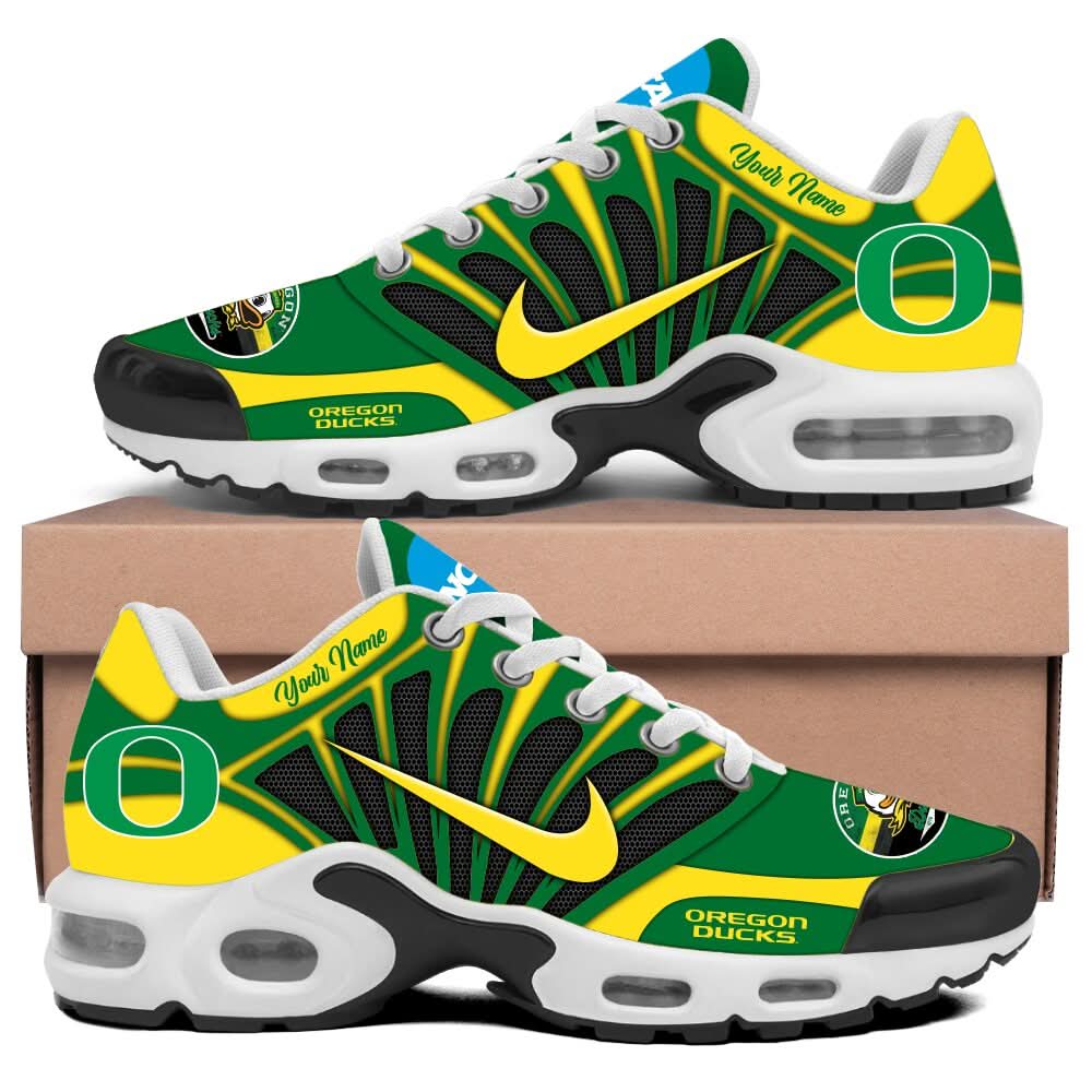 Ideafootwear Oregon Ducks TN Shoes Sneakers For Men And Women