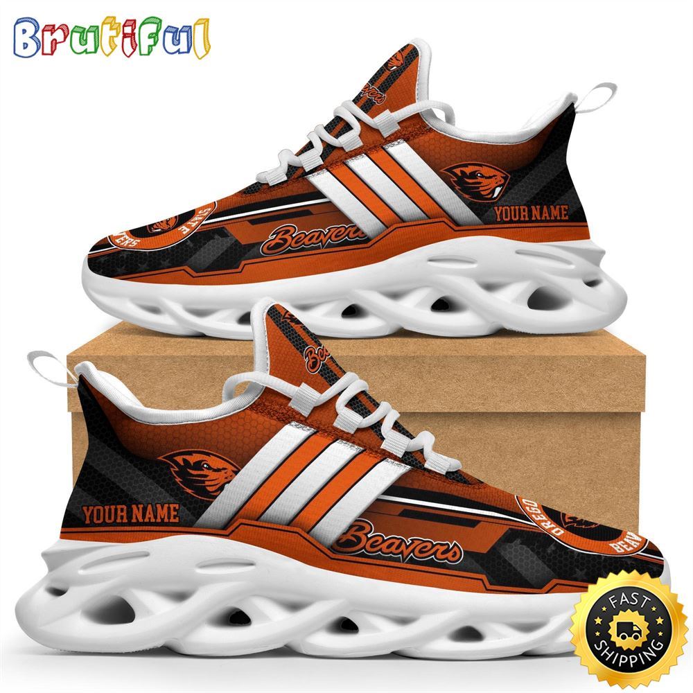 Ideafootwear Oregon State Beavers Max Soul Shoes Sneakers For Men And Women