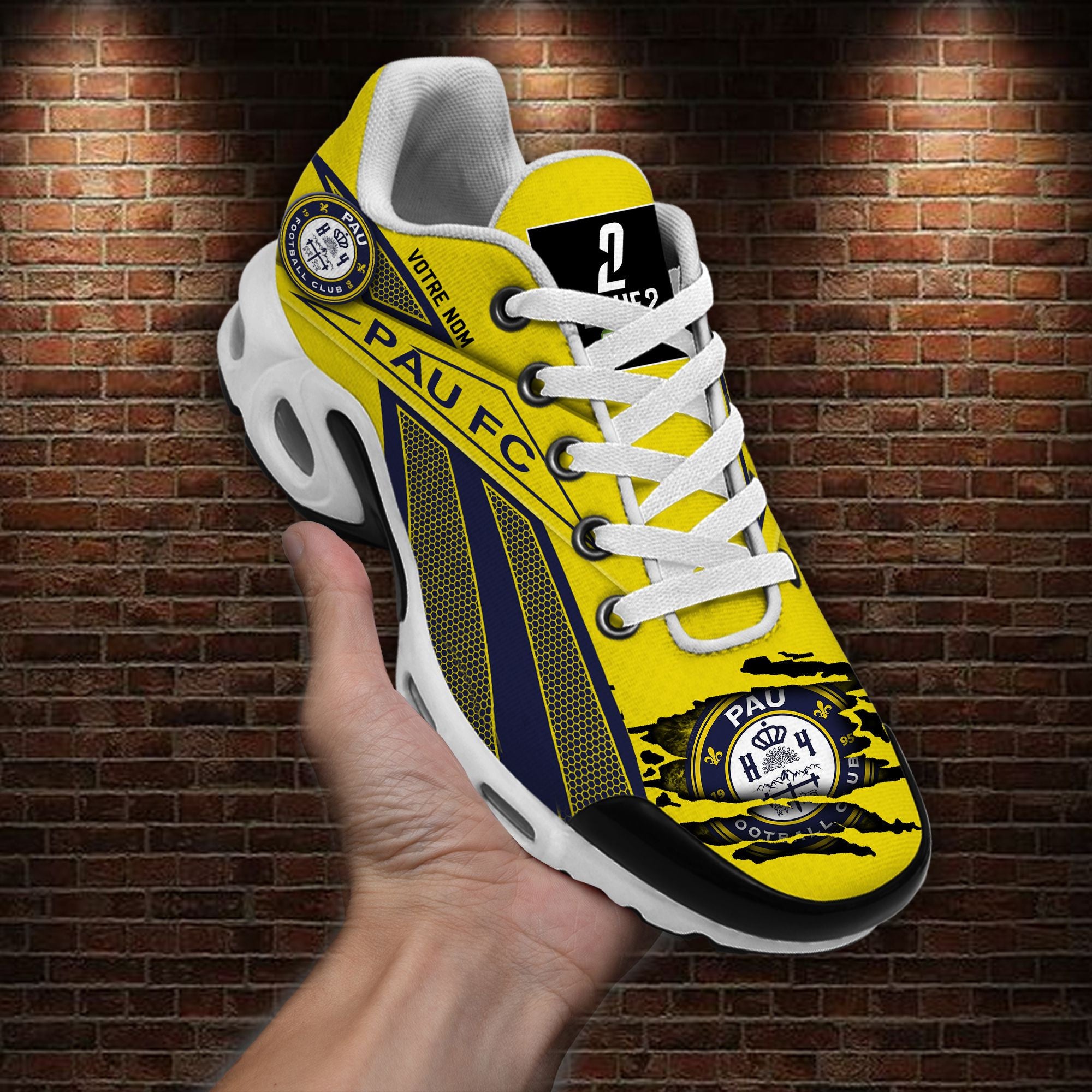 Ideafootwear Pau FC TN Shoes Sneakers For Men And Women