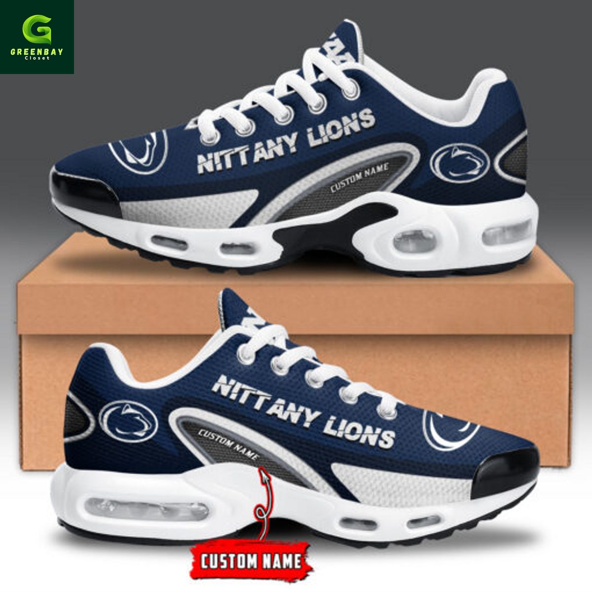 Ideafootwear Penn State Nittany Lions TN Shoes Sneakers For Men And Women