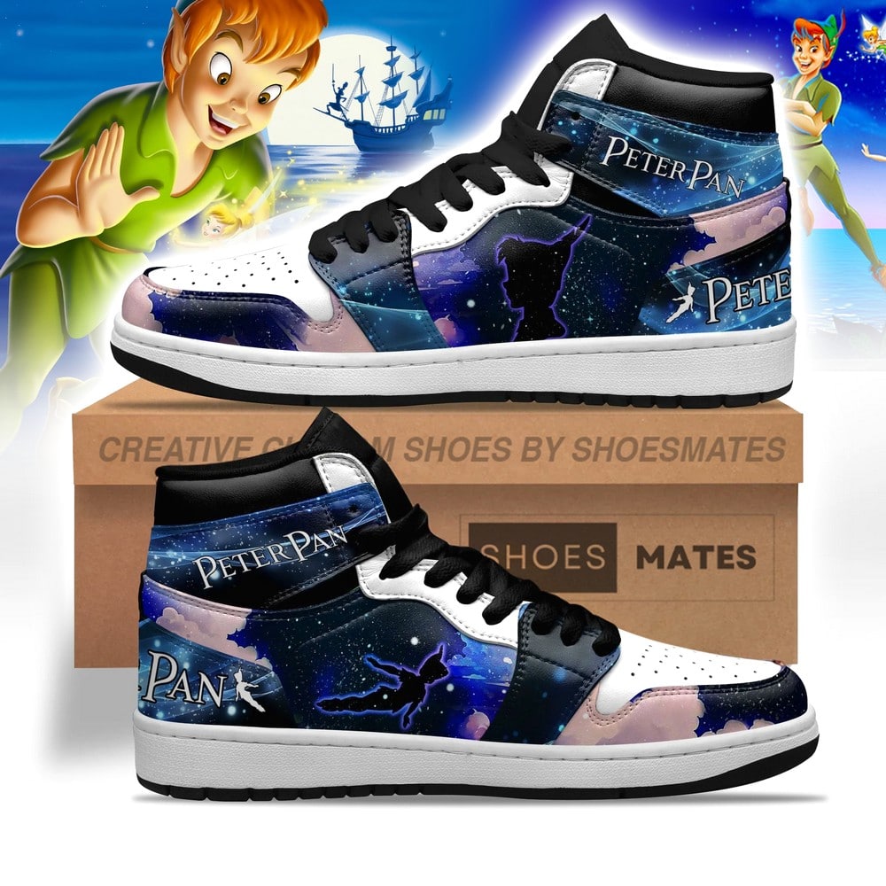 Ideafootwear Peter Pan AJ1 High Sneakers Shoes For Men And Women