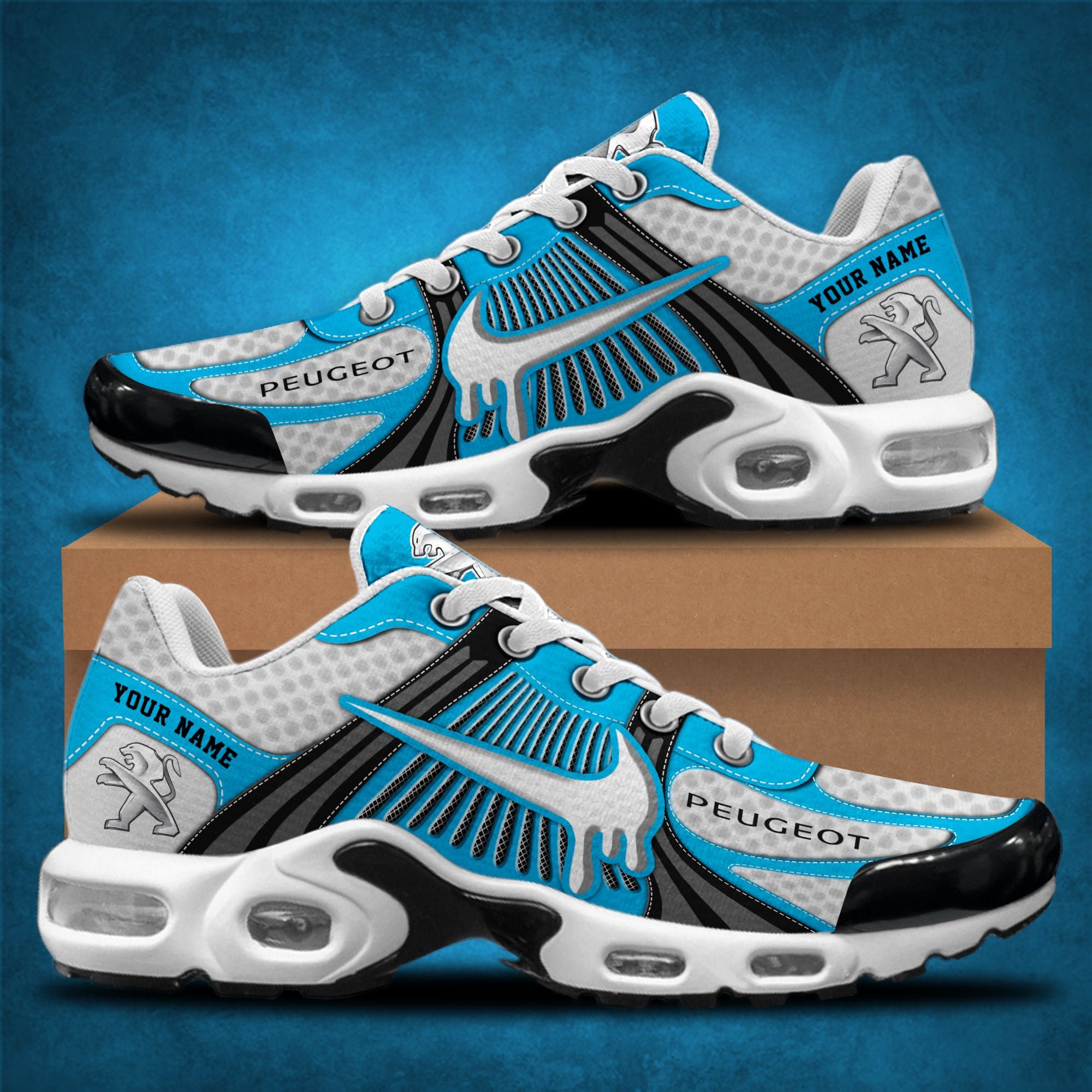 Ideafootwear Peugeot TN Shoes Sneakers For Men And Women