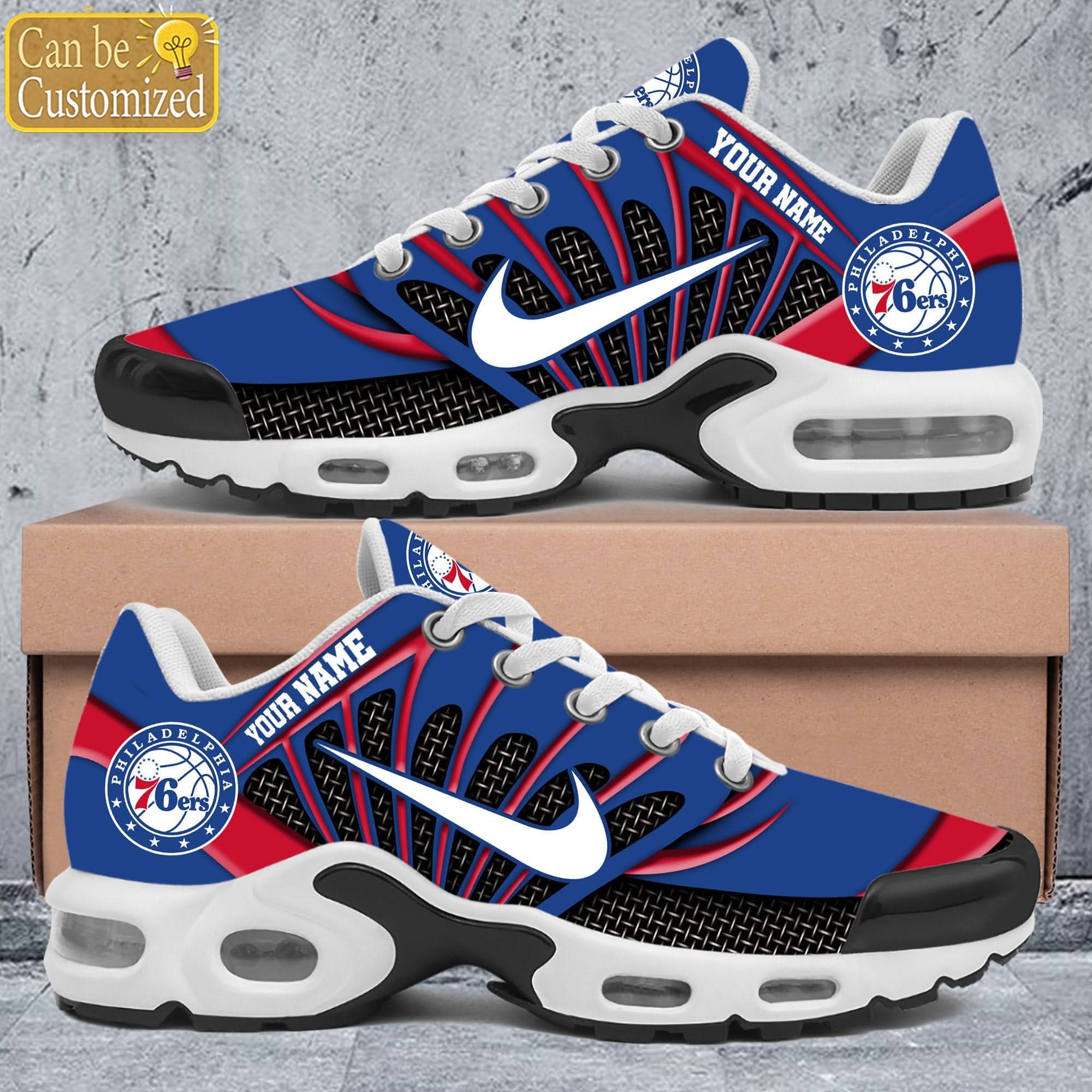 Ideafootwear Philadelphia 76ers TN Shoes Sneakers For Men And Women