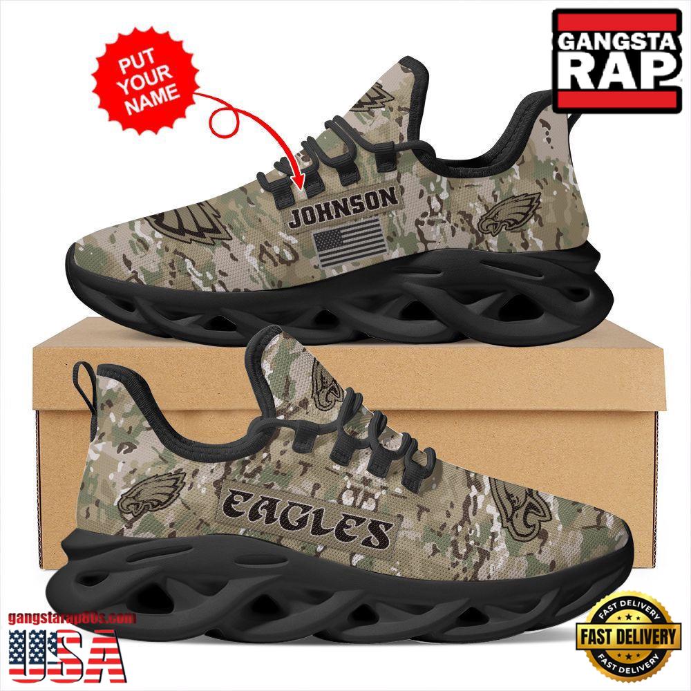 Ideafootwear Philadelphia Eagles Max Soul Shoes Sneakers For Men And Women