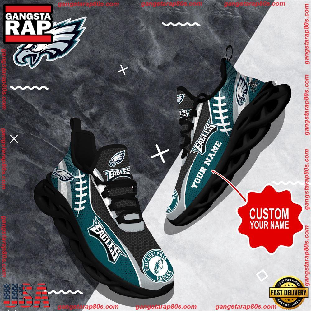 Ideafootwear Philadelphia Eagles Max Soul Shoes Sneakers For Men And Women