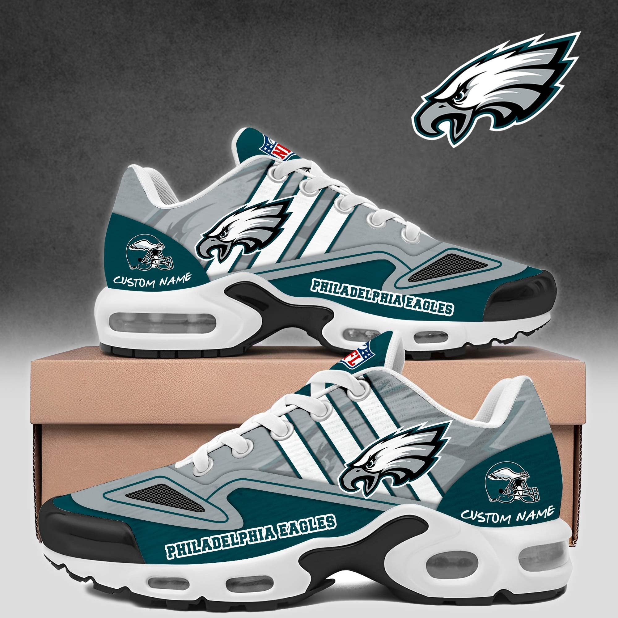 Ideafootwear Philadelphia Eagles TN Shoes Sneakers For Men And Women