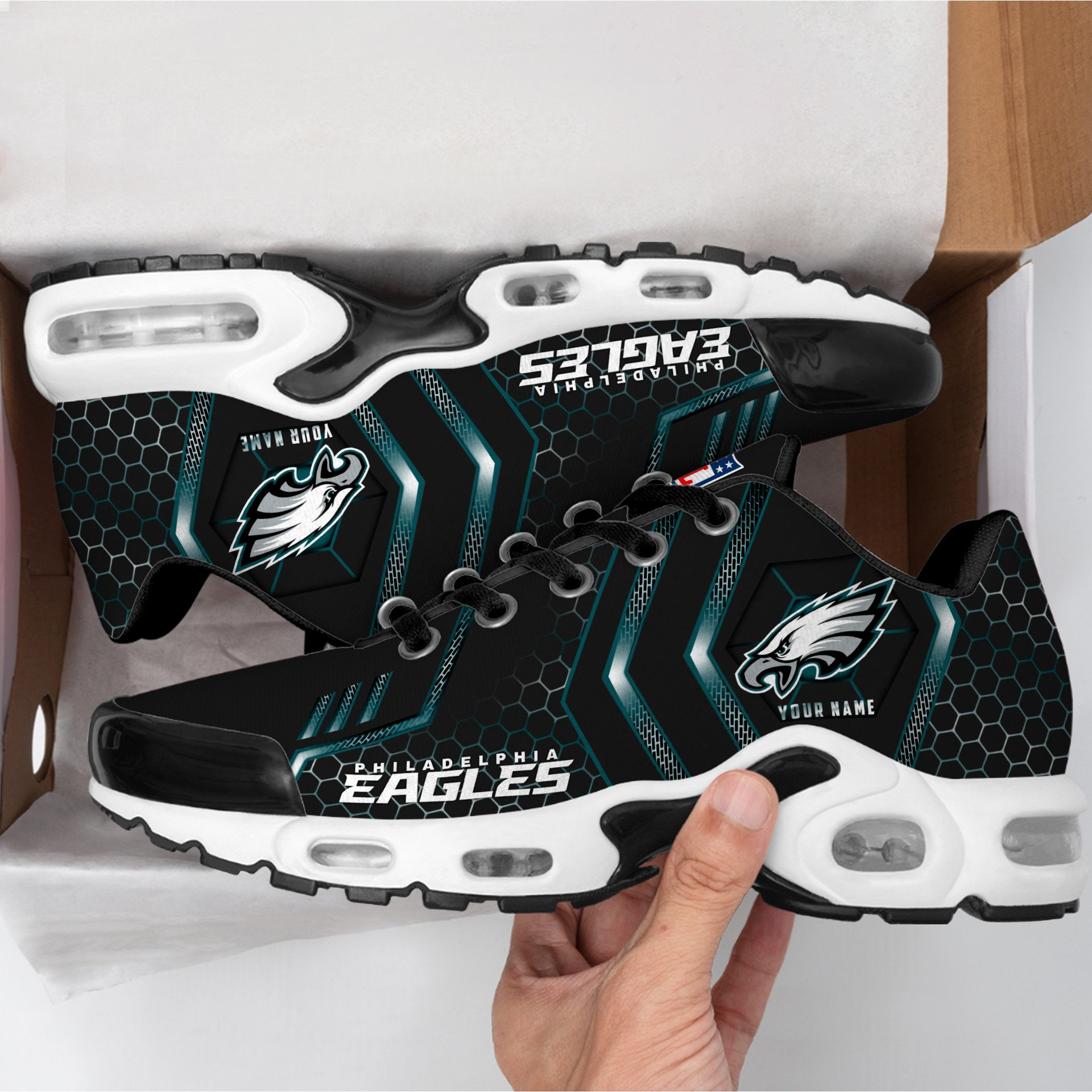 Ideafootwear Philadelphia Eagles TN Shoes Sneakers For Men And Women