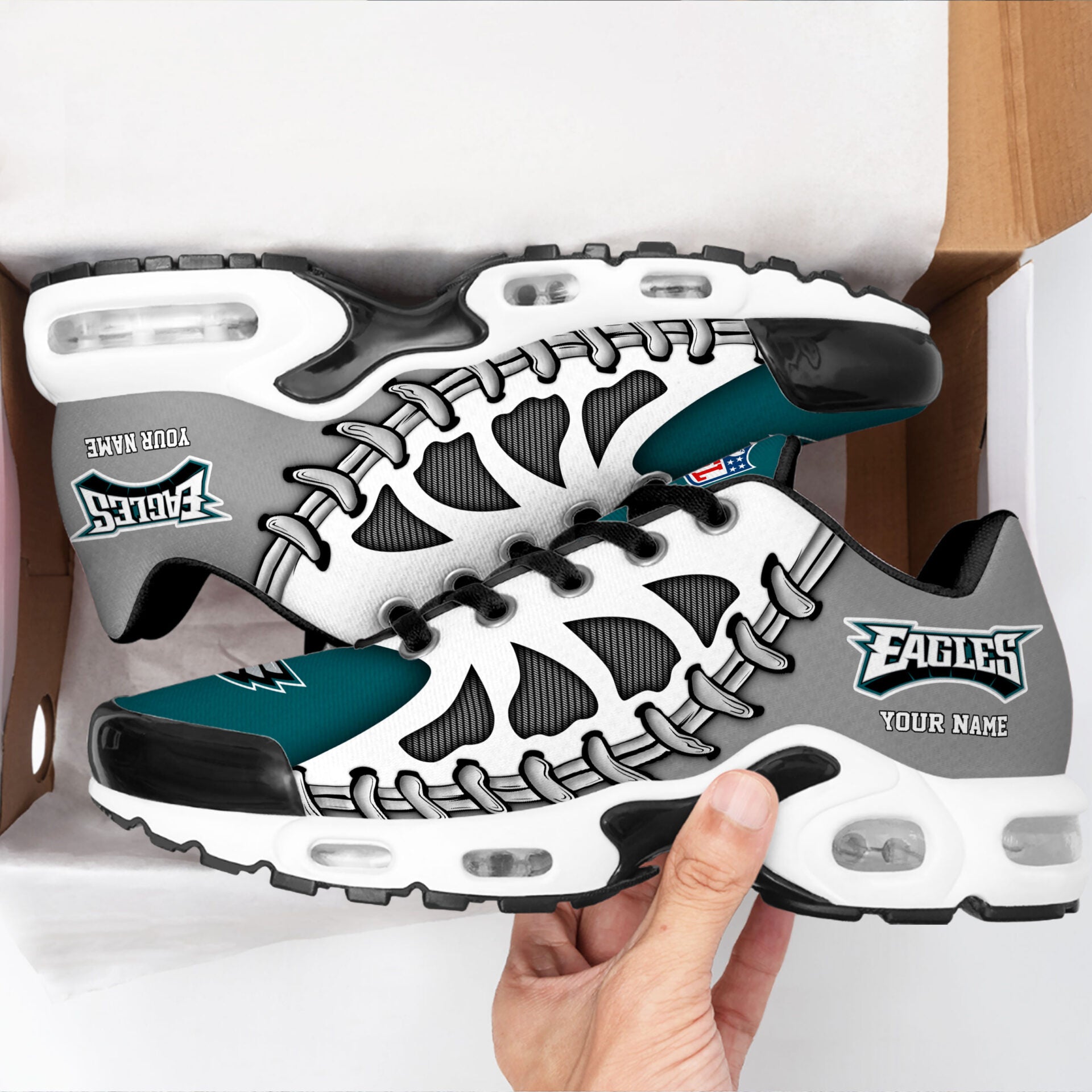 Ideafootwear Philadelphia Eagles TN Shoes Sneakers For Men And Women