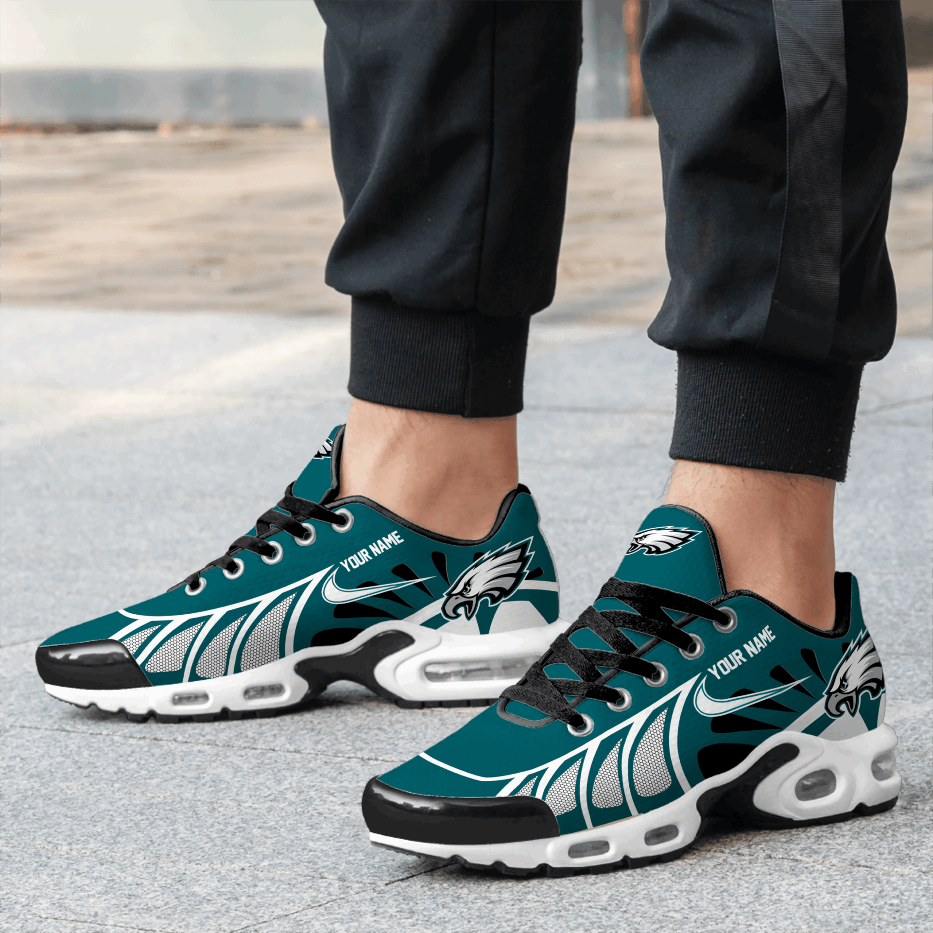 Ideafootwear Philadelphia Eagles TN Shoes Sneakers For Men And Women