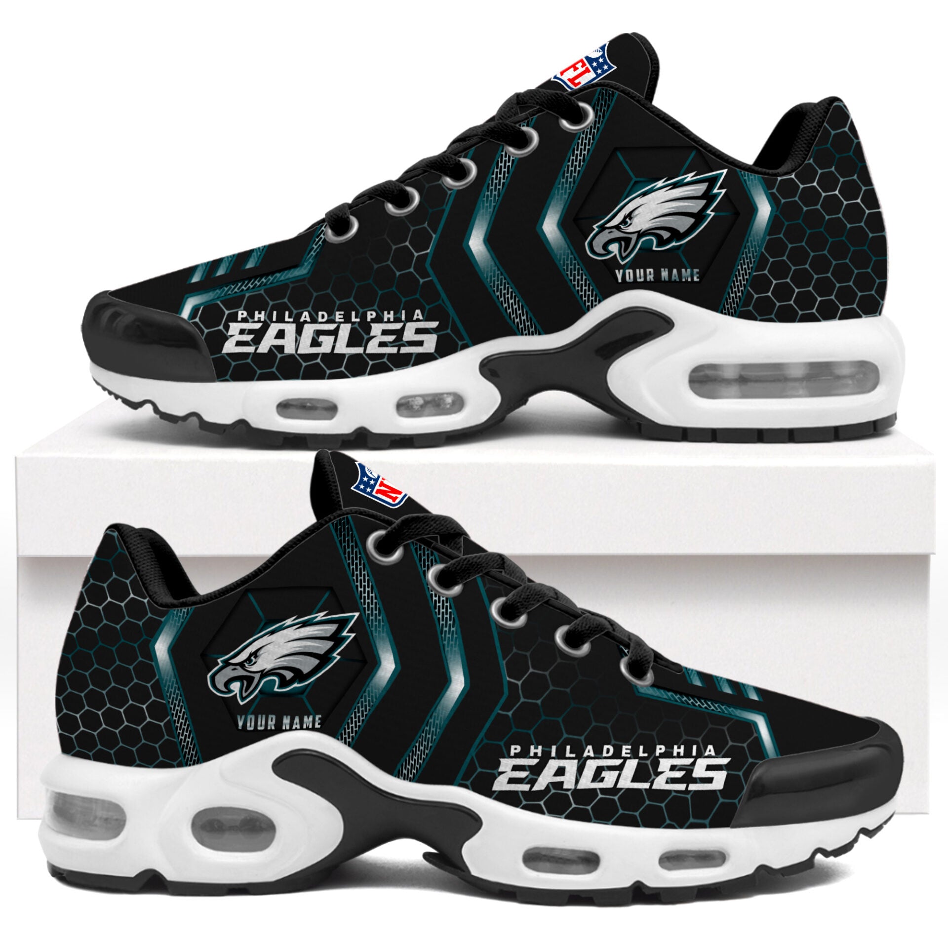 Ideafootwear Philadelphia Eagles TN Shoes Sneakers For Men And Women