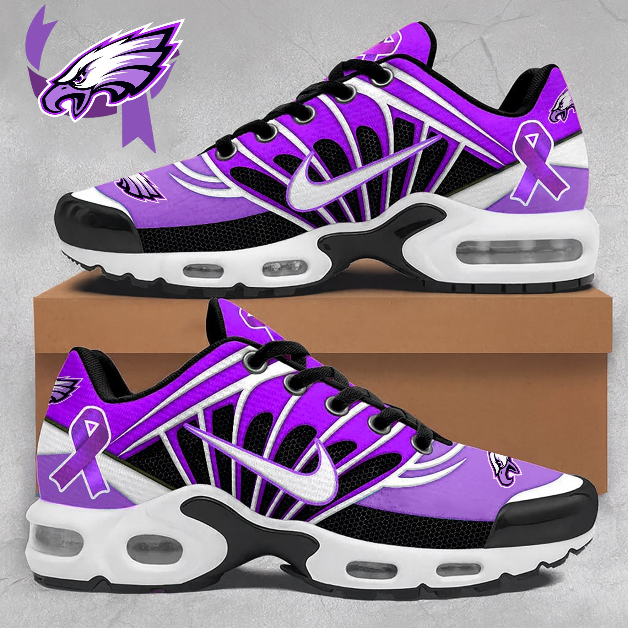 Ideafootwear Philadelphia Eagles TN Shoes Sneakers For Men And Women