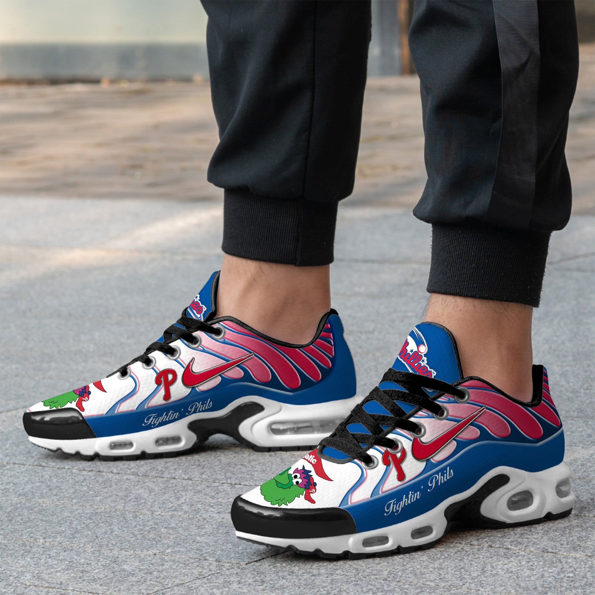 Ideafootwear Philadelphia Phillies TN Shoes Sneakers For Men And Women