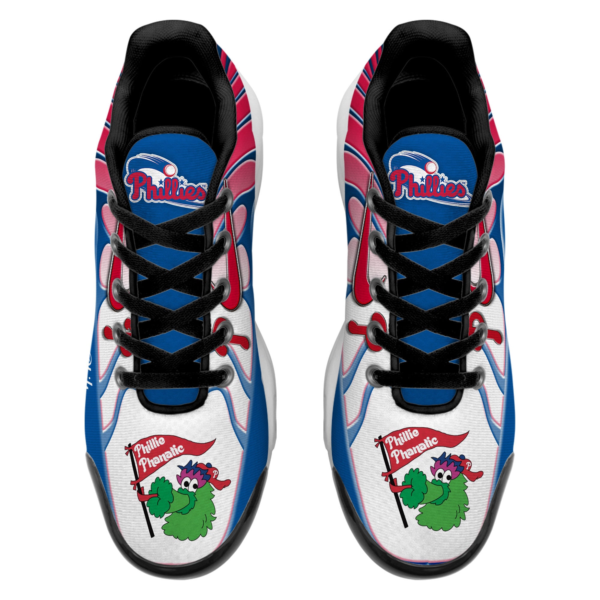 Ideafootwear Philadelphia Phillies TN Shoes Sneakers For Men And Women