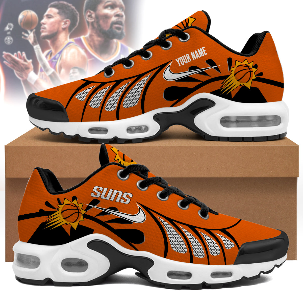 Ideafootwear Phoenix Suns TN Shoes Sneakers For Men And Women