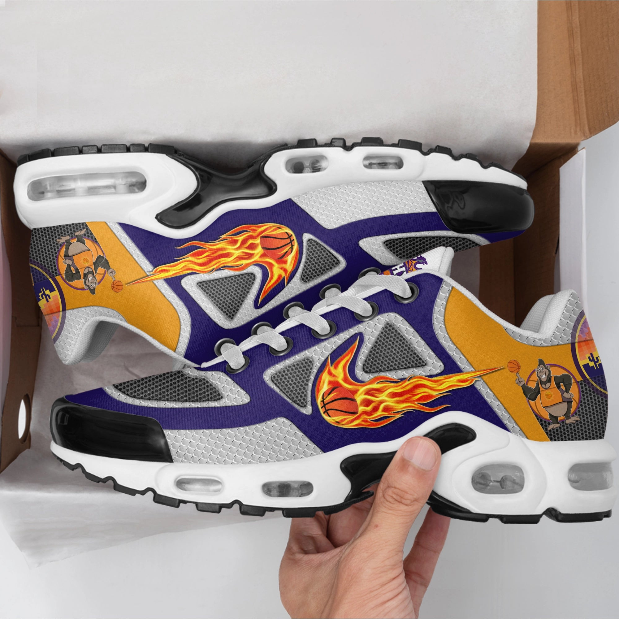 Ideafootwear Phoenix Suns TN Shoes Sneakers For Men And Women