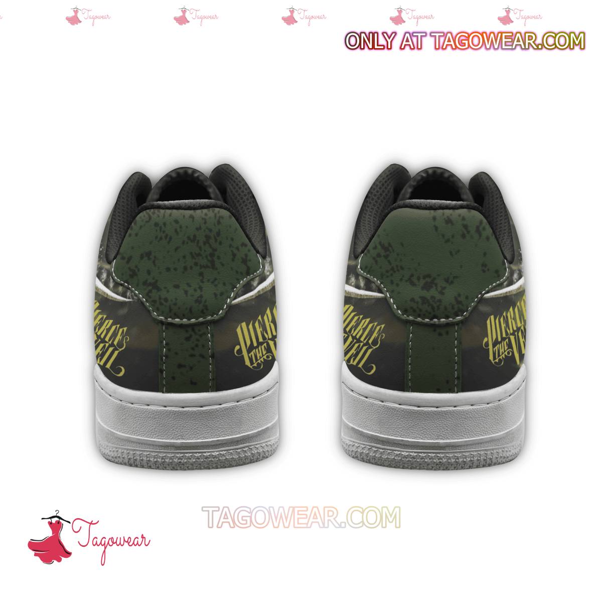 Ideafootwear Pierce The Veil Air Low-Top Sneakers Shoes For Men And Women 4
