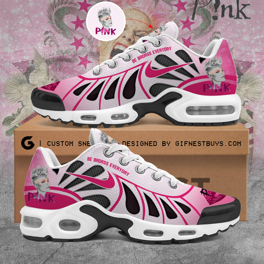 Ideafootwear Pink TN Shoes Sneakers For Men And Women