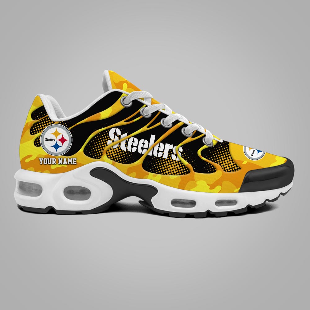 Ideafootwear Pittsburgh Steelers TN Shoes Sneakers For Men And Women