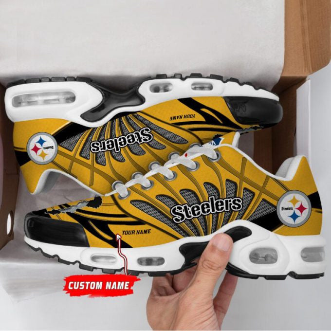 Ideafootwear Pittsburgh Steelers TN Shoes Sneakers For Men And Women
