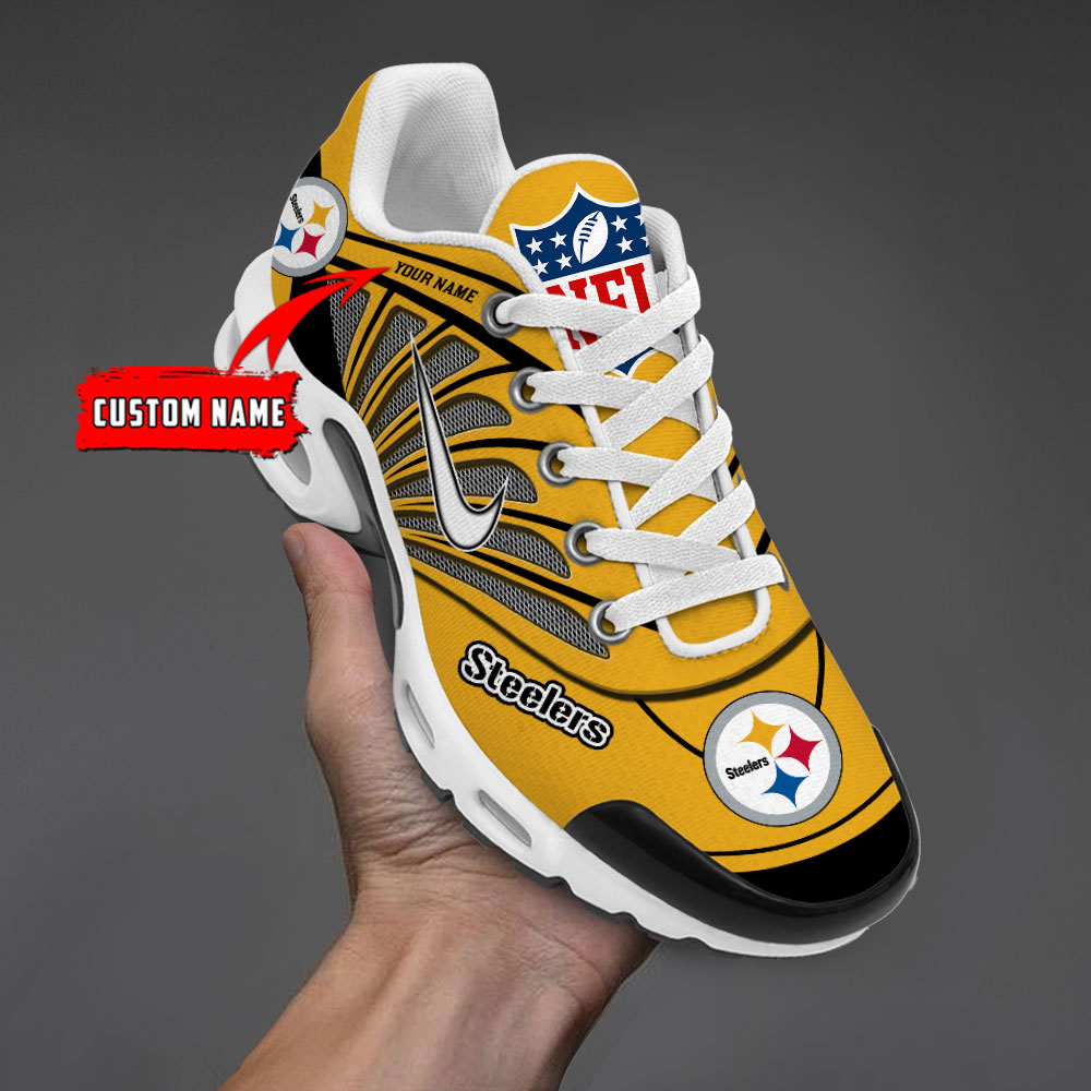 Ideafootwear Pittsburgh Steelers TN Shoes Sneakers For Men And Women