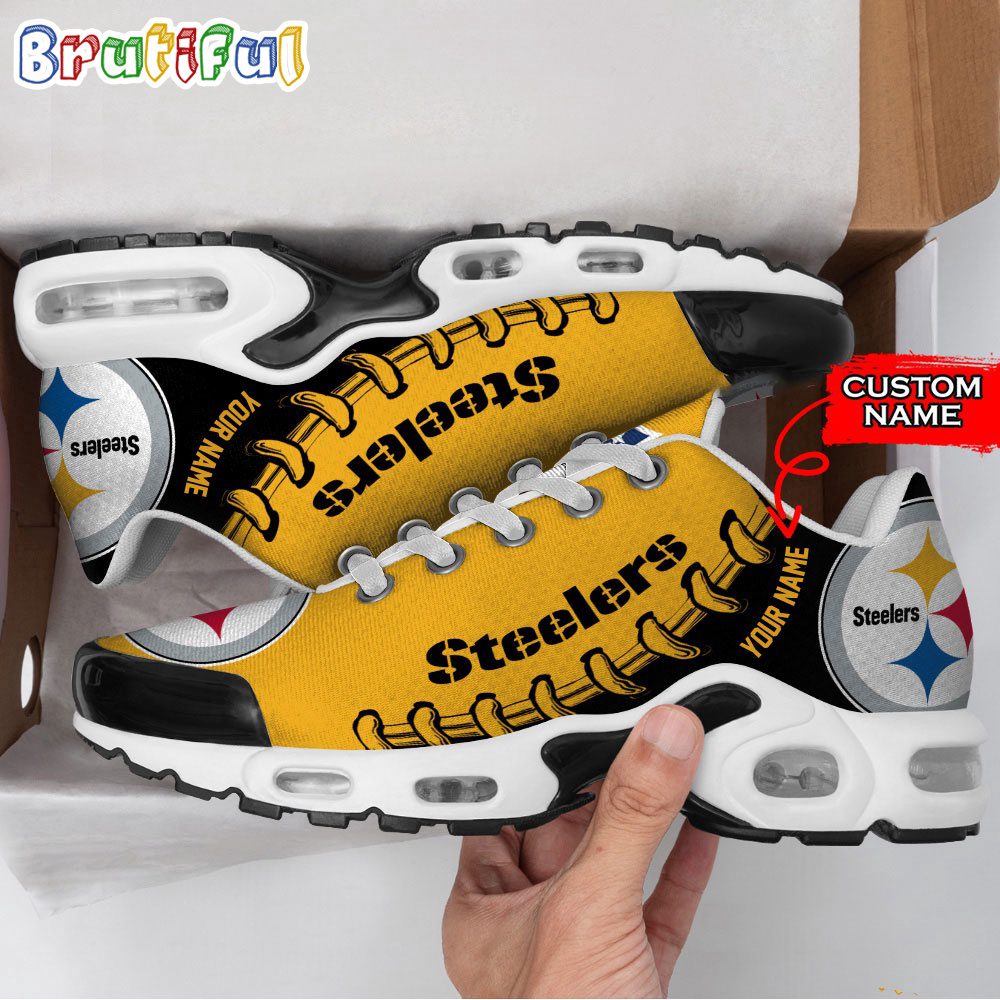 Ideafootwear Pittsburgh Steelers TN Shoes Sneakers For Men And Women