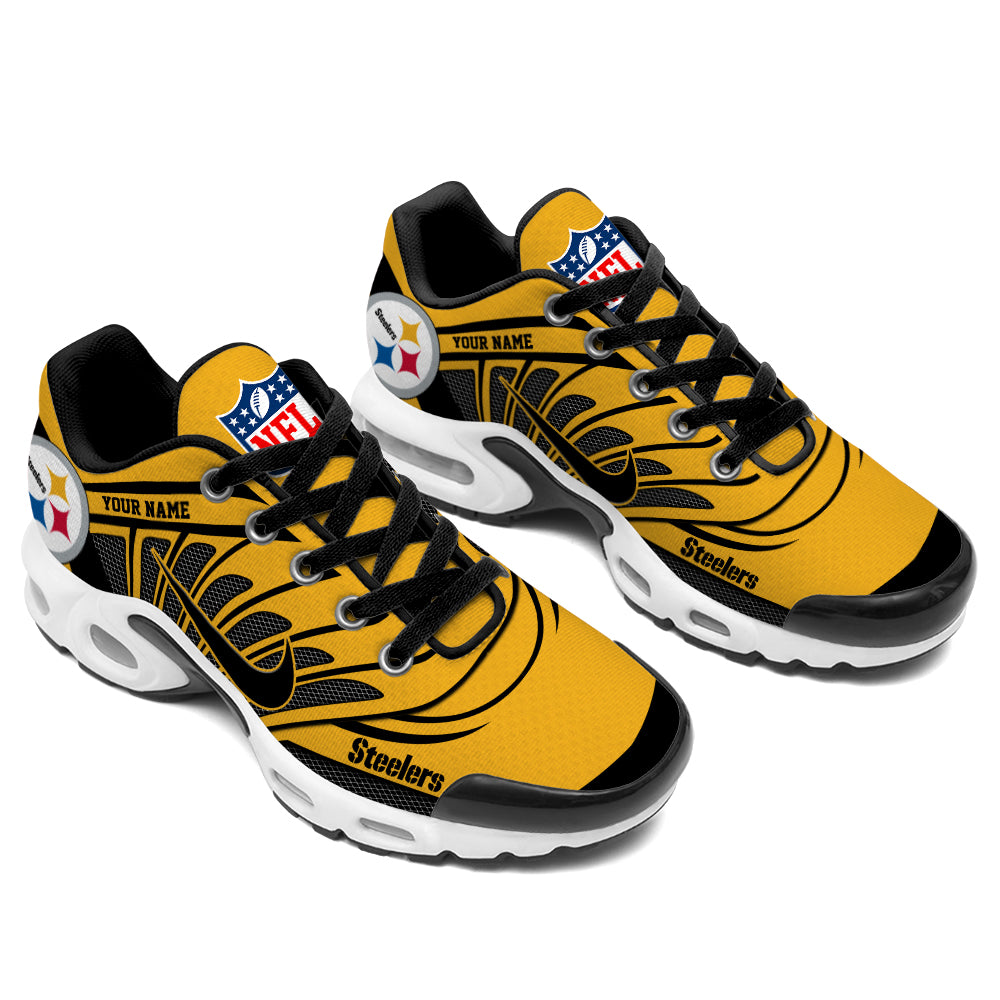 Ideafootwear Pittsburgh Steelers TN Shoes Sneakers For Men And Women