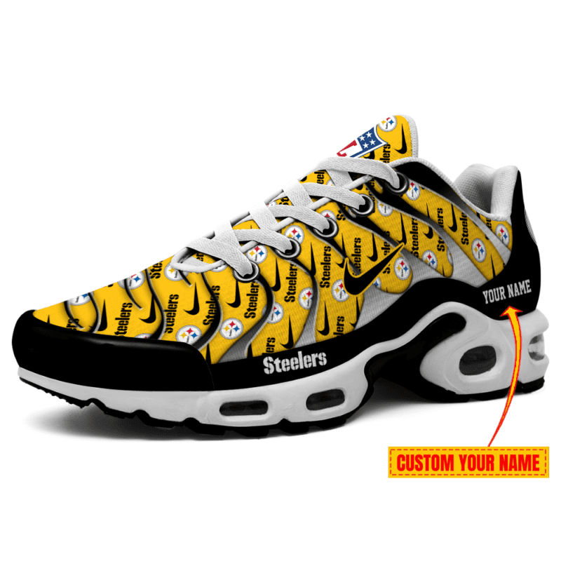Ideafootwear Pittsburgh Steelers TN Shoes Sneakers For Men And Women