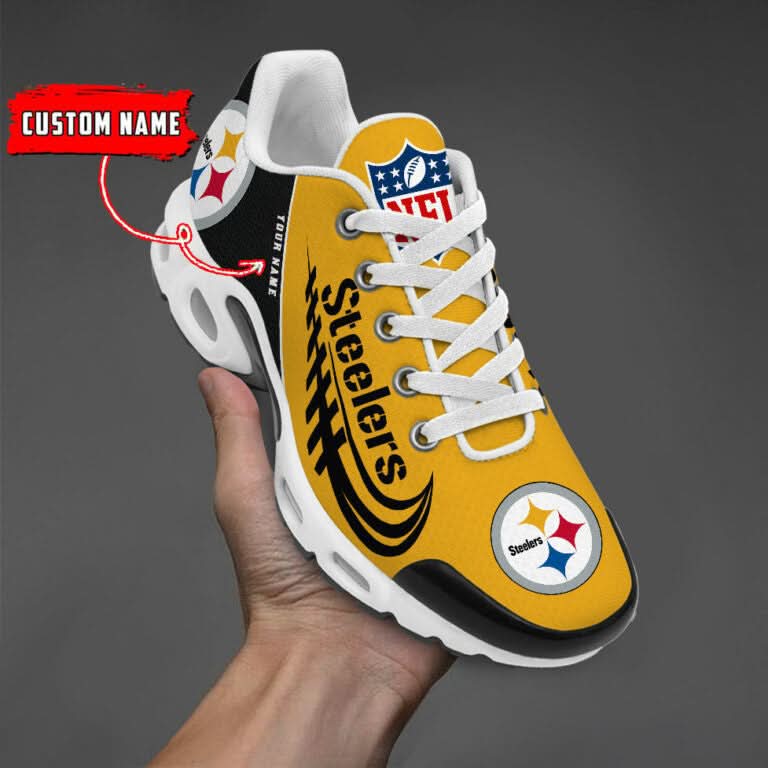 Ideafootwear Pittsburgh Steelers TN Shoes Sneakers For Men And Women