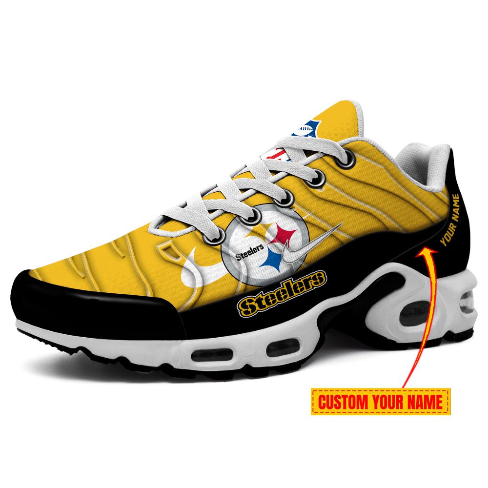 Ideafootwear Pittsburgh Steelers TN Shoes Sneakers For Men And Women