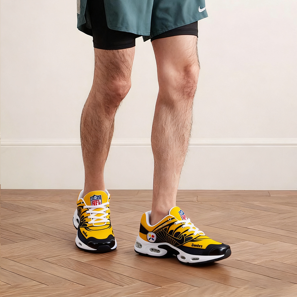 Ideafootwear Pittsburgh Steelers TN Shoes Sneakers For Men And Women
