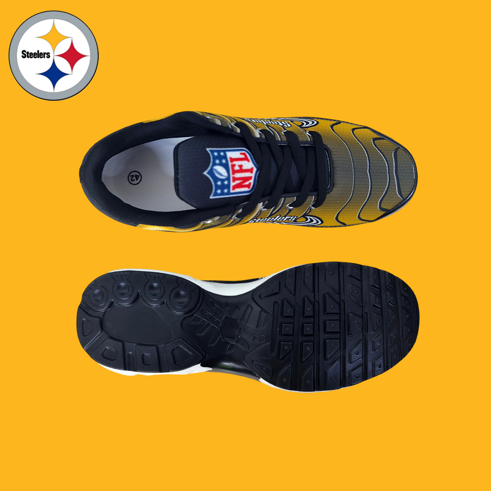 Ideafootwear Pittsburgh Steelers TN Shoes Sneakers For Men And Women