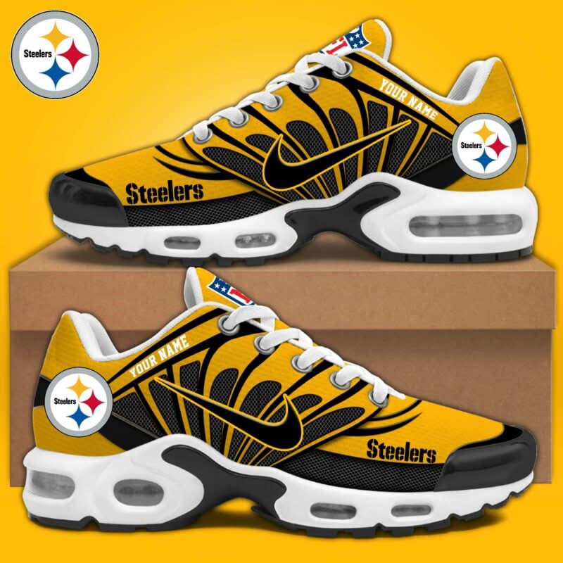 Ideafootwear Pittsburgh Steelers TN Shoes Sneakers For Men And Women