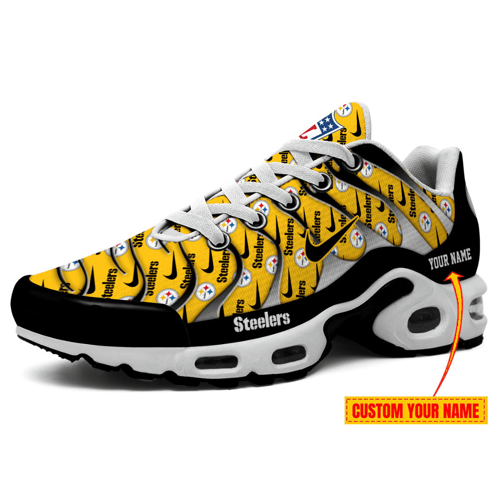 Ideafootwear Pittsburgh Steelers TN Shoes Sneakers For Men And Women