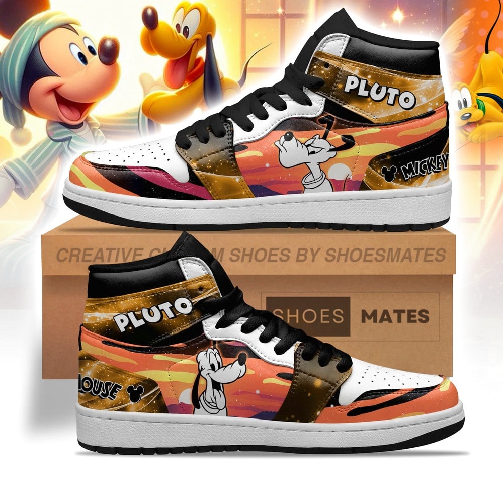 Ideafootwear Pluto AJ1 High Sneakers Shoes For Men And Women