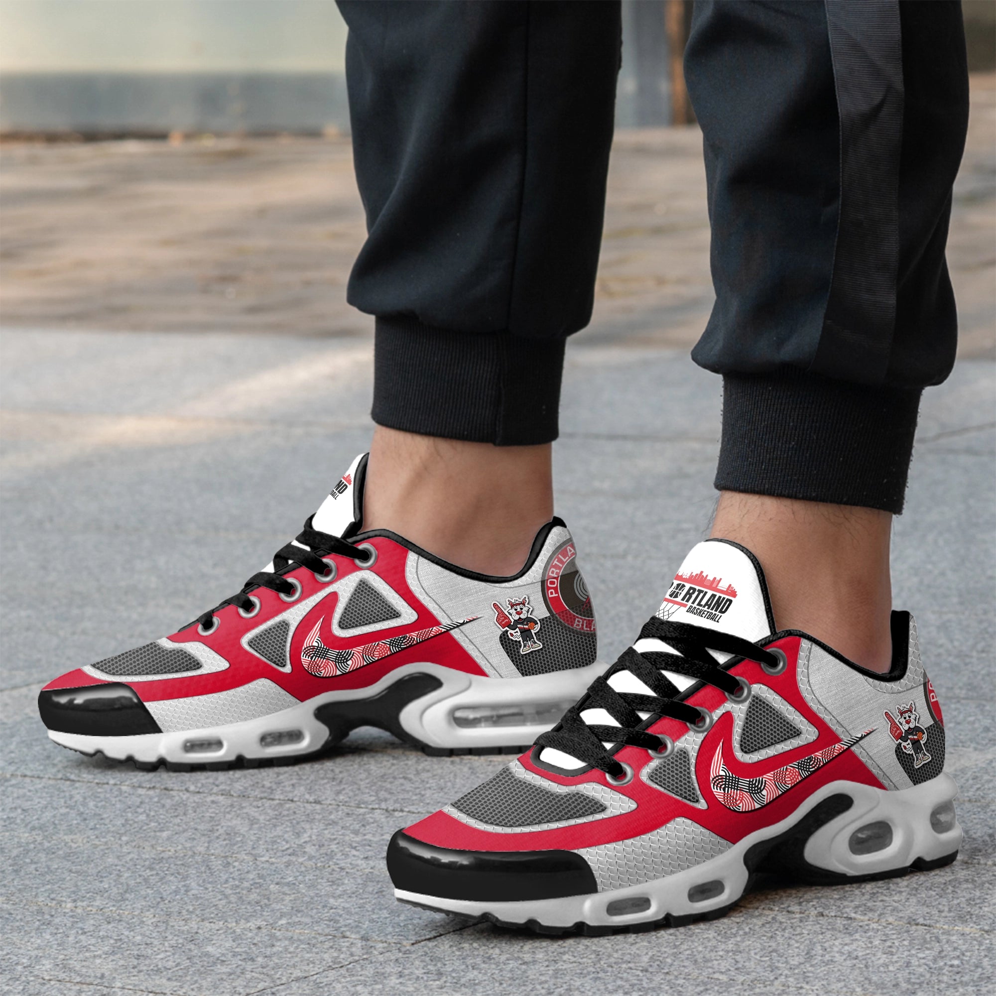 Ideafootwear Portland Trail Blazers TN Shoes Sneakers For Men And Women