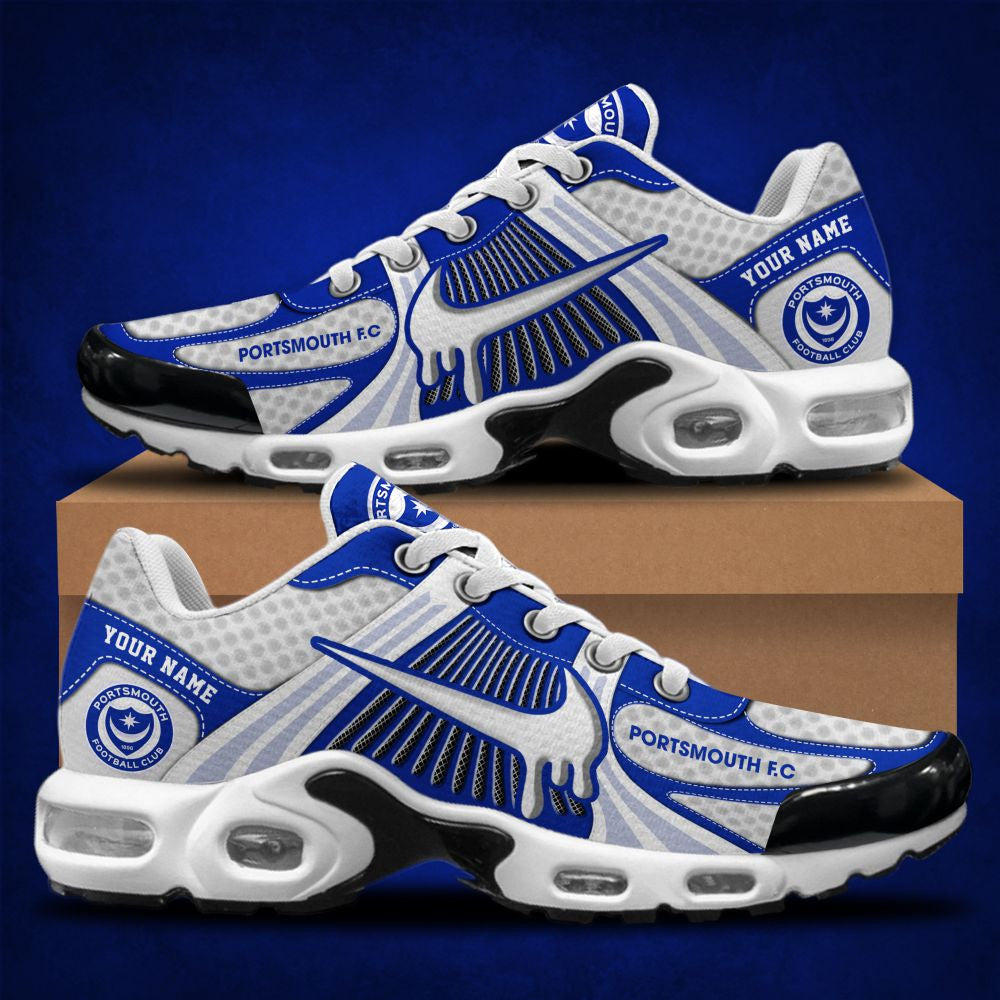 Ideafootwear Portsmouth F.C TN Shoes Sneakers For Men And Women