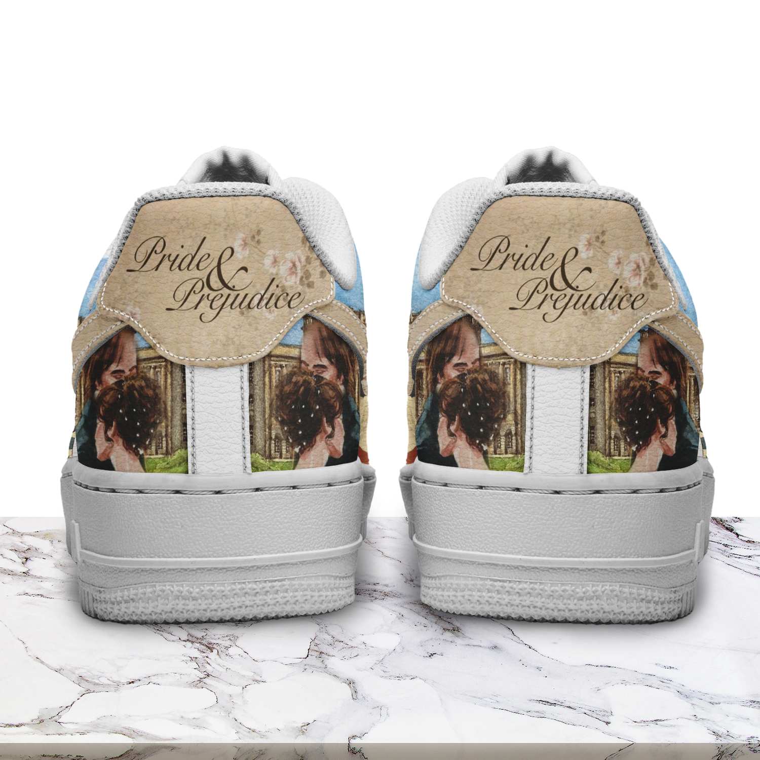 Ideafootwear Pride and Prejudice Air Low-Top Sneakers Shoes For Men And Women 3